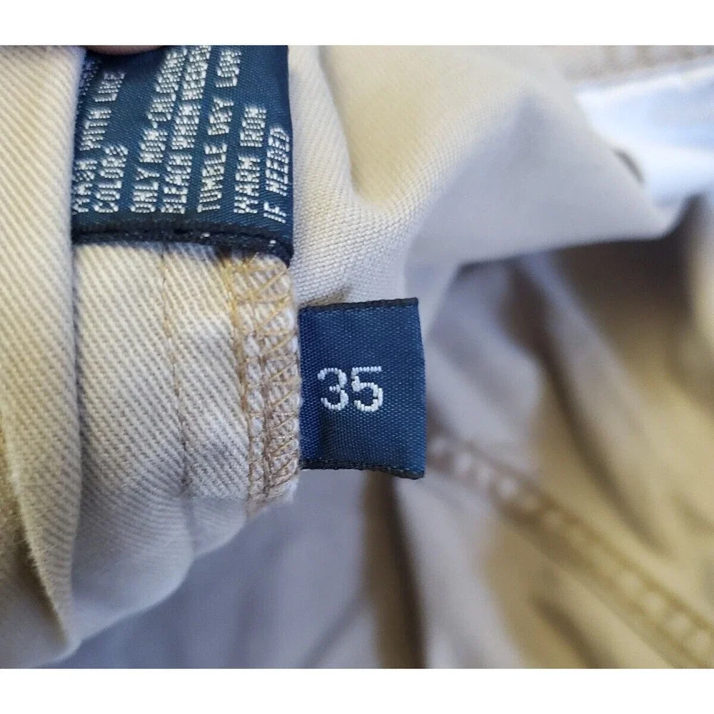 VTG Polo Ralph Lauren 67 Cargo Shorts Men's 35 Beige Outdoor Casual Cotton